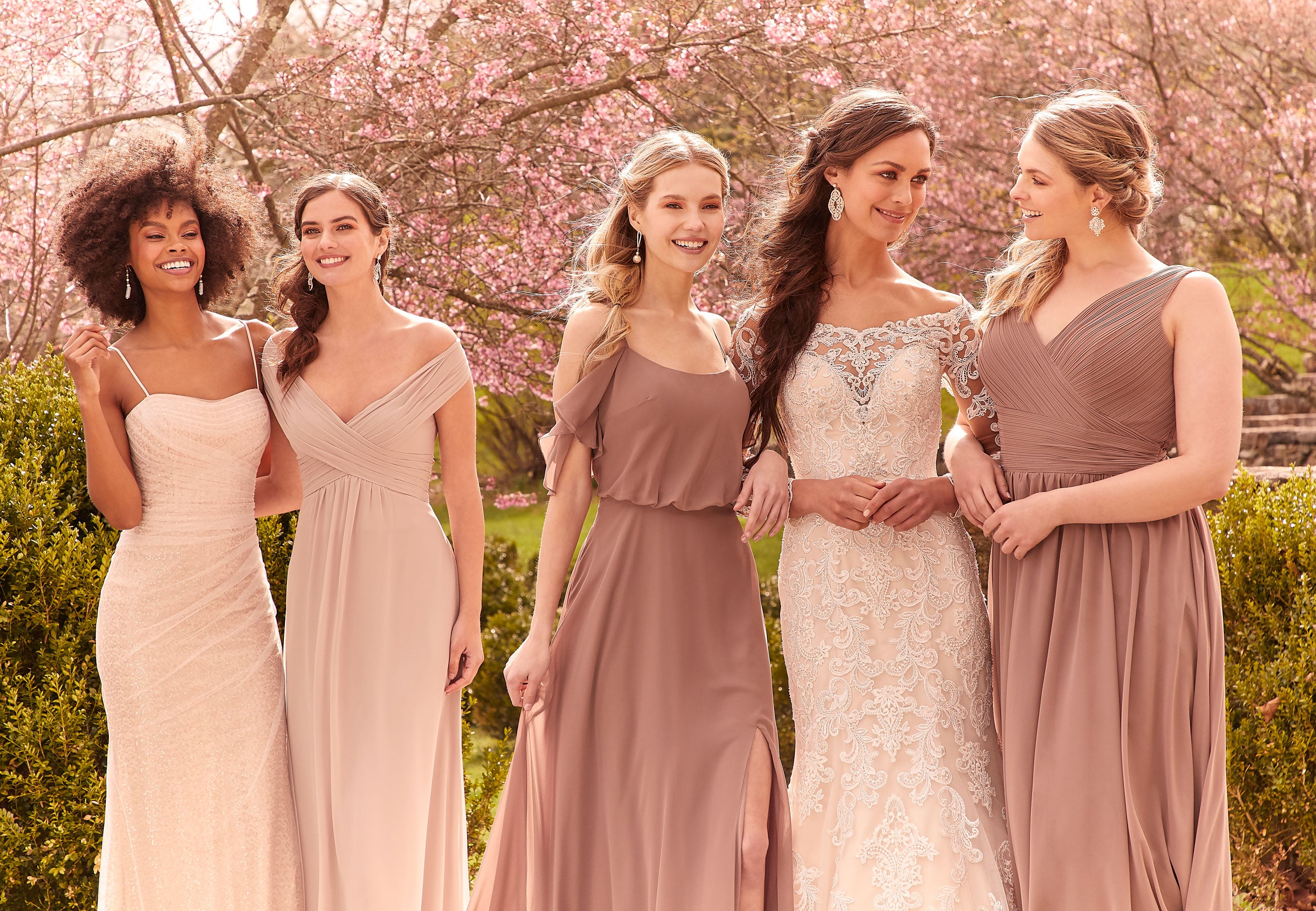 bridesmaid dresses troy mi Off-Shoulder Sheath Pleated Satin Sky Blue Long Bridesmaid Dress, Pink / UK 16